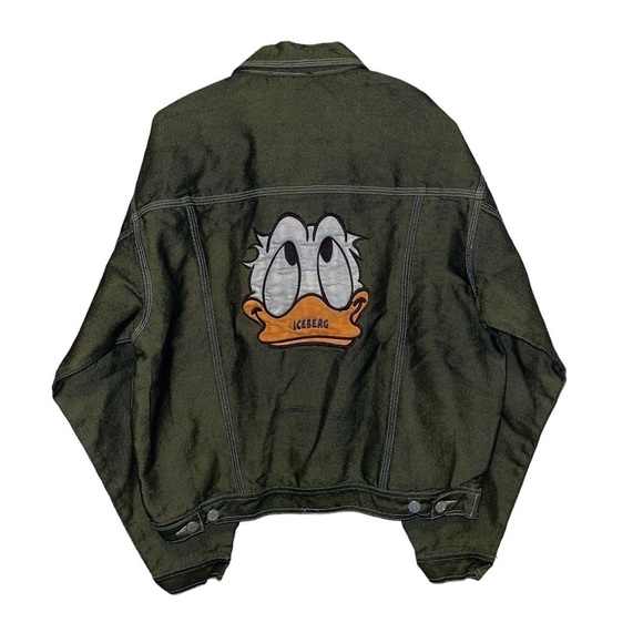 Iceberg Other - Vintages Iceberg  History Donald Duck Denim Men Jacket Size 18
